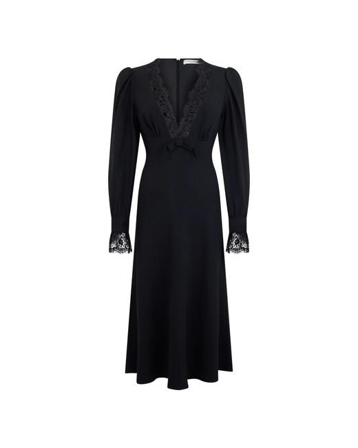 Alessandra Rich Black Midi Dresses