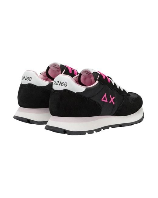 Sun 68 Black Sneakers