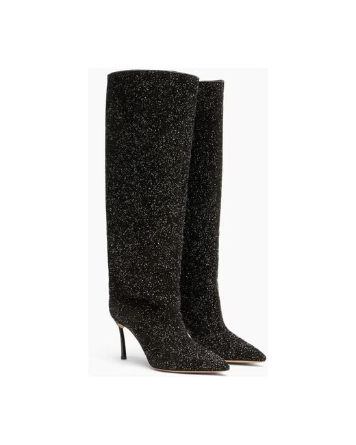 Casadei Universe Blade High Boot in het Black