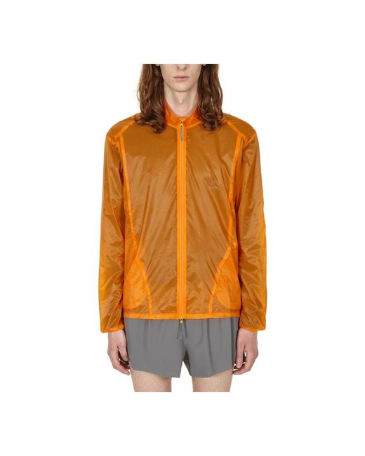 Wind Jackets Roa de hombre de color Orange