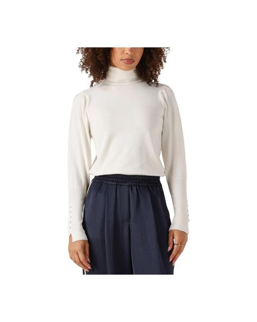 Nukus White Silvi Pullover