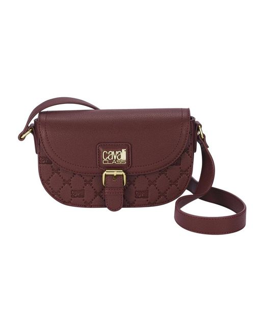 Roberto Cavalli Purple Cross Body Bags