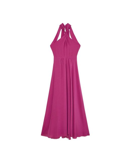 Patrizia Pepe Purple Maxi Dresses