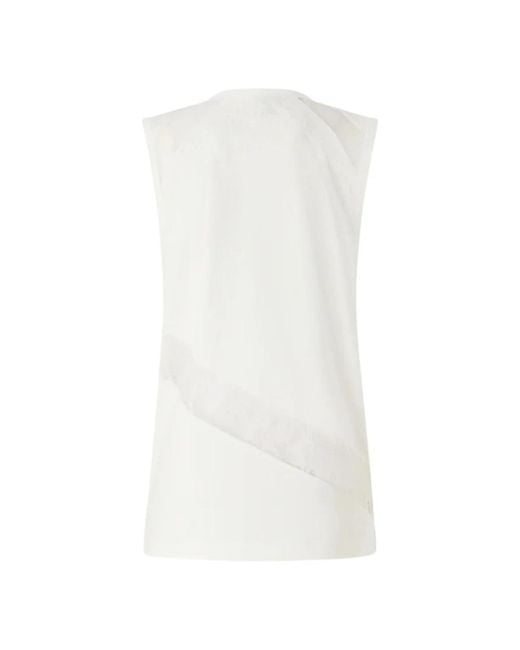 Pinko White Blouses