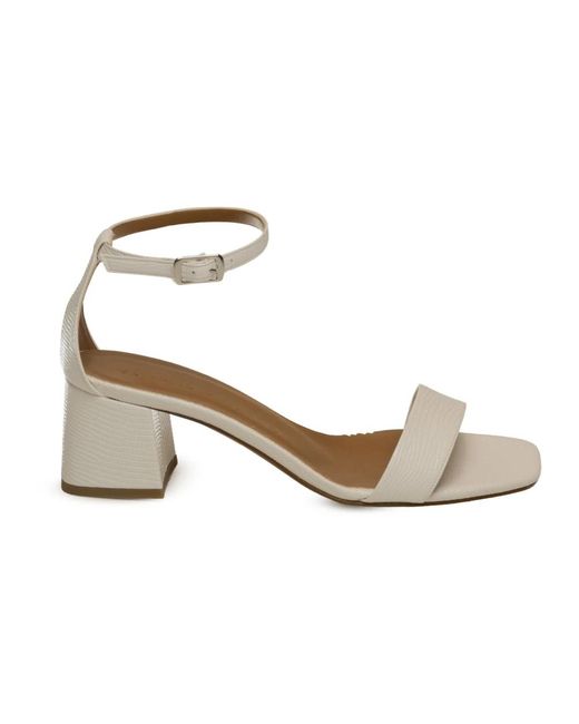 Albano Metallic High Heel Sandals