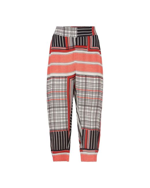 Masai Red Wide Trousers