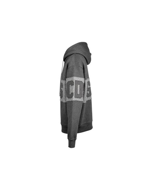 Gcds Gray Hoodies for men