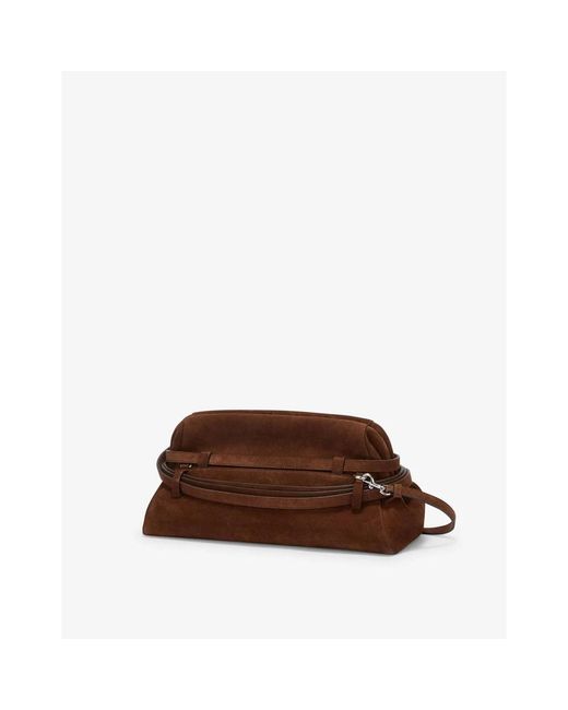 Moschino Brown Clutches