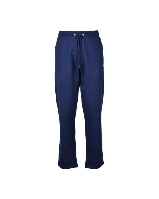 Bikkembergs Blue Sweatpants for men