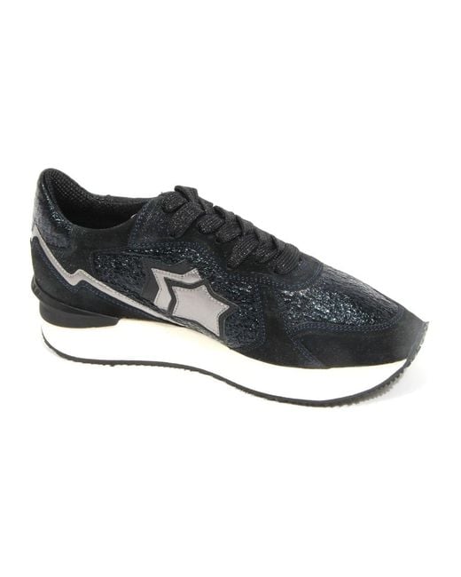 Atlantic Stars Black Sneakers