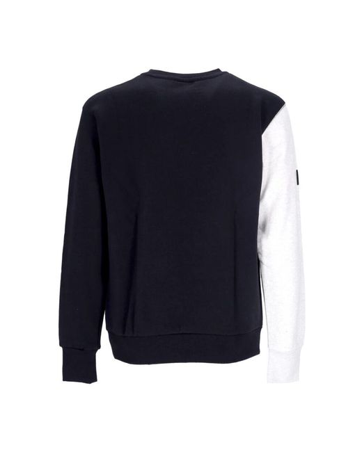 Nike Herren-Sweatshirt Mit Rundhalsausschnitt Nba Courtside Fleece Crewneck Chibul Schwarz in Blue für Herren