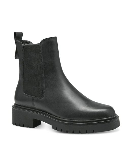 Tamaris Black Schwarze geschlossene booties