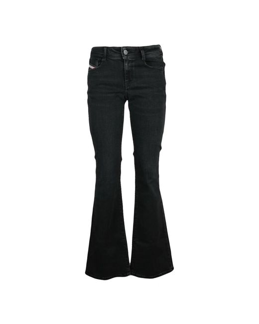 DIESEL Black Flare Jeans