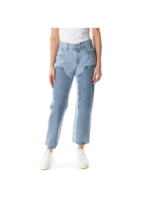 Levi's Blue Straight Fit Jeans