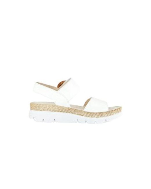 Gabor White Bequeme Sandalen Für Damen
