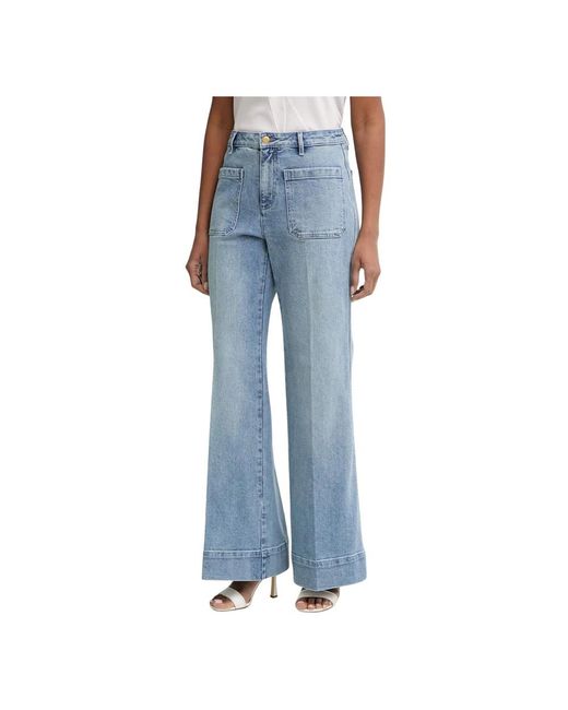 Flared Jeans Michael Kors de color Blue