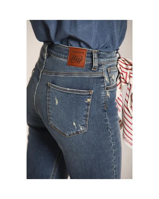 Mason's Blue Straight Jeans