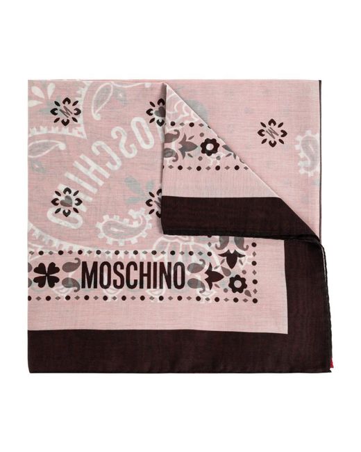 Scarves di Moschino in Pink da Uomo