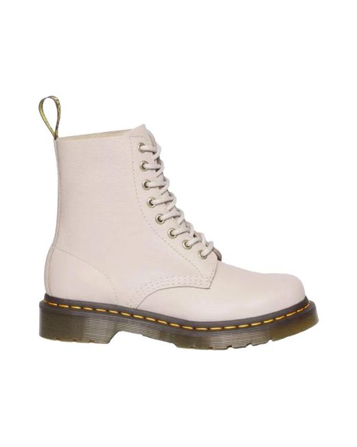 Dr. Martens Natural Lace-Up Boots