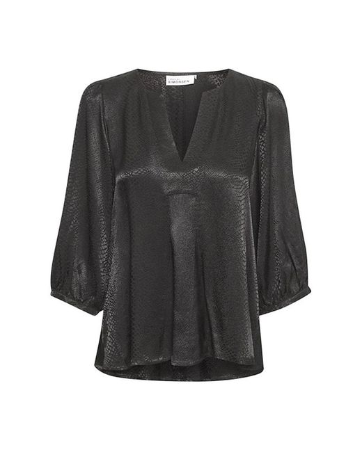 Karen By Simonsen Black Blouses
