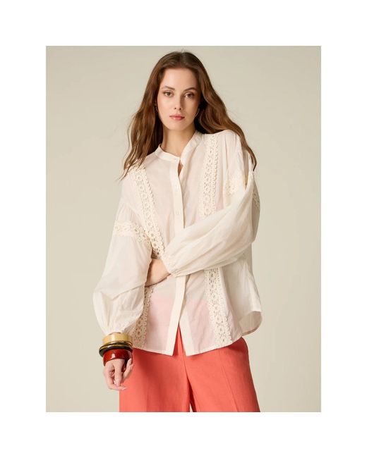 Shirts Oltre de color Natural