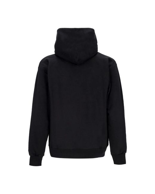 Thrasher Hoodies & Sweatvesten ,Zwart ,Katoen Zwarte Hoodie Met Kangoeroezak in het Black voor heren