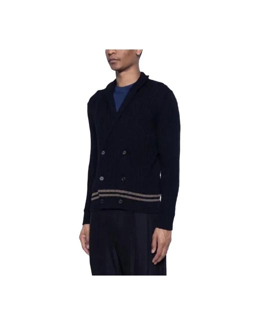 Cardigans Drumohr de hombre de color Blue