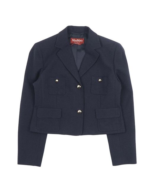 Max Mara Blazers in het Blue