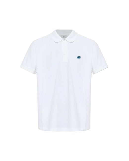 Etro White Polo Shirts for men