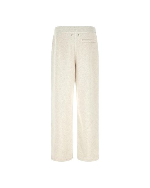 Golden Goose Deluxe Brand Natural Wide Trousers for men