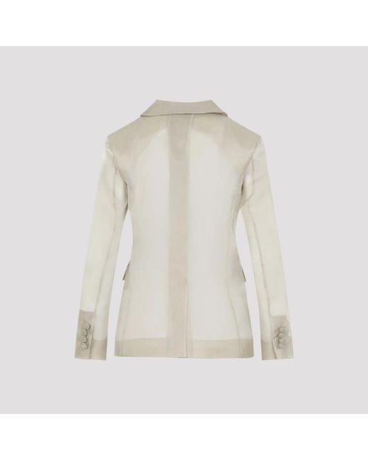Max Mara Gray Blazers