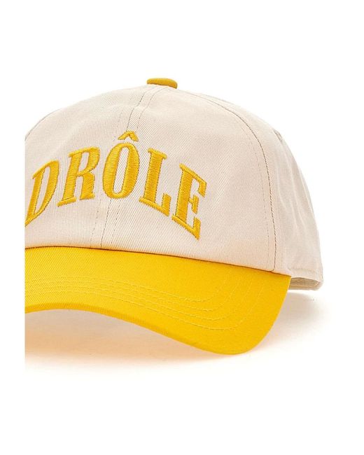 Drole de Monsieur Yellow Caps for men