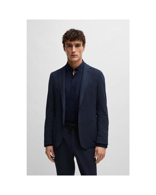 HUGO Blue Blazers for men