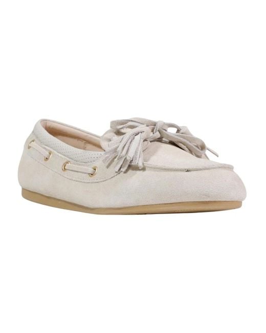 Liu Jo White Boat Shoes