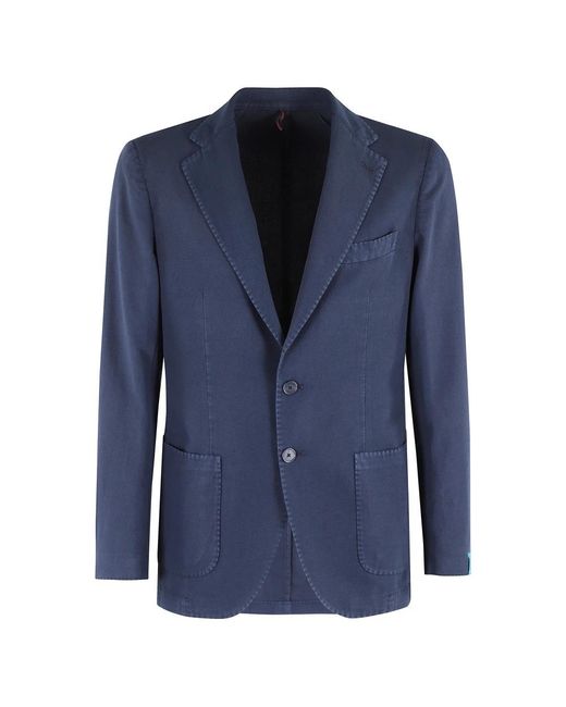 Santaniello Blue Blazers for men