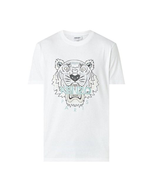 KENZO T-shirts Print - - Heren in het Wit voor heren - Lyst