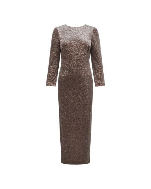 Peserico Brown Party Dresses