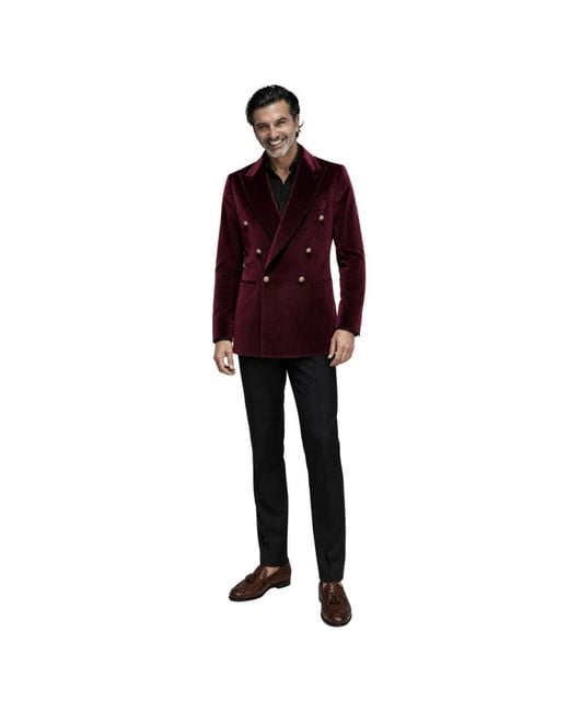 Franzese Collection Red Blazers for men