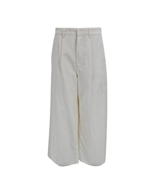 Max Mara Gray Wide Trousers