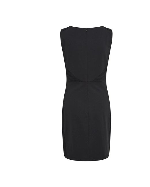 Short Dresses Kaffe de color Black