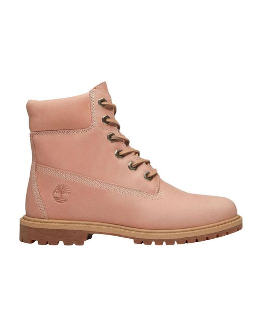 Timberland Brown Lace-Up Boots