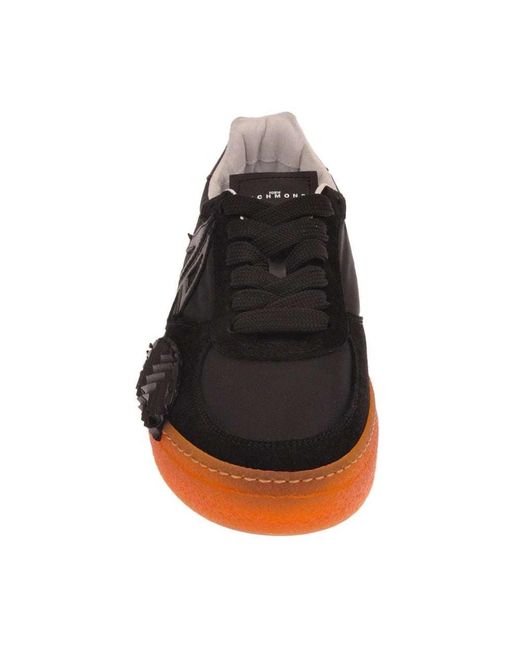 John Richmond Sneakers mit gesticktem logo und gummisohle in Black für Herren