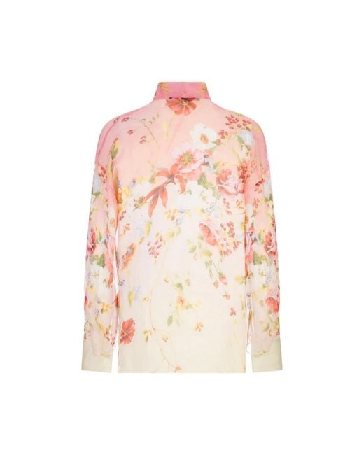 Roberto Cavalli Pink Shirts