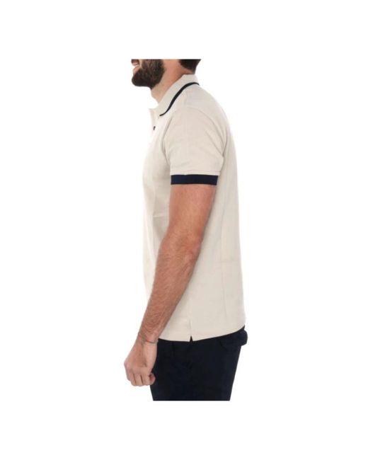 Refrigiwear Modernes Urbanes Poloshirt in Natural für Herren