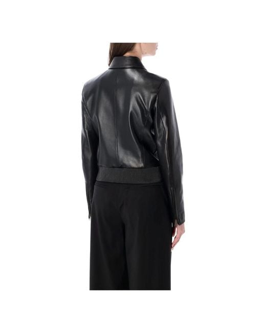 Balenciaga Black Bomber Jackets