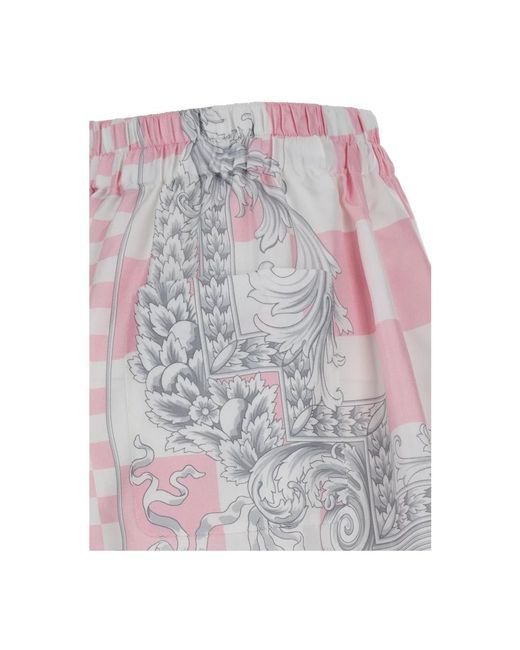 Versace Pink Short shorts