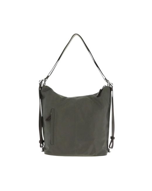 Mandarina Duck Gray Shoulder Bag