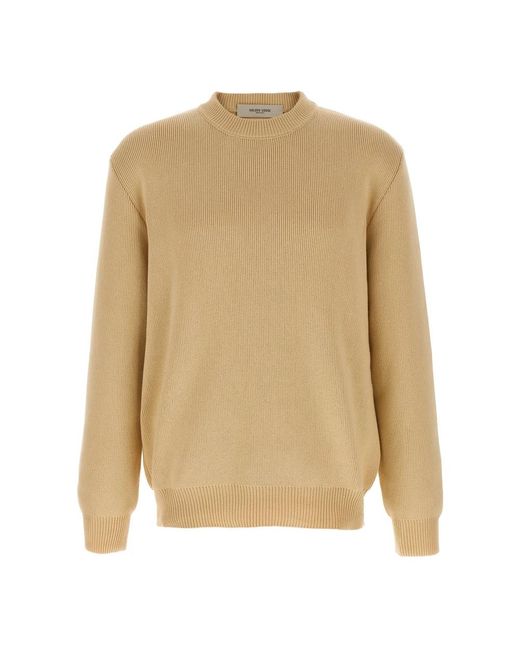 Golden Goose Deluxe Brand Natural Round-Neck Knitwear for men