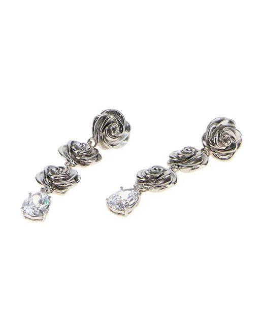 Magda Butrym White Earrings