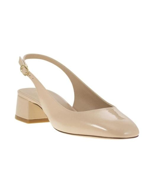 Stuart Weitzman Natural Pumps